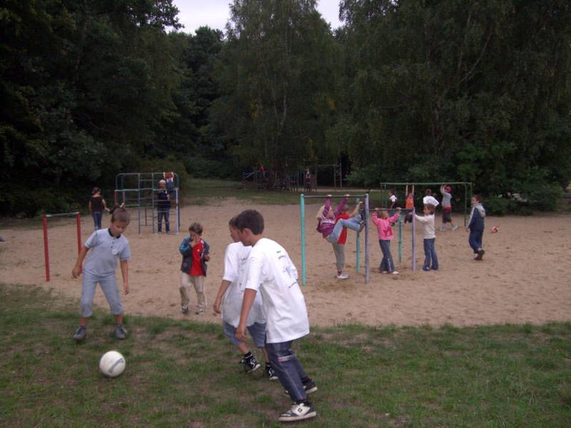 Bezirk Eberswalde: Sport und Spiel sind Schwerpunkte am ersten Tag der Kinderfreizeit