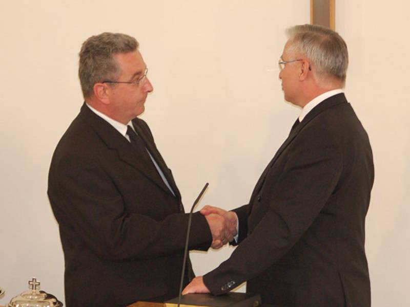 Priester Jürgen Teichmann wird beauftragt künftig in der Gemeinde Liebenwalde tätig zu sein