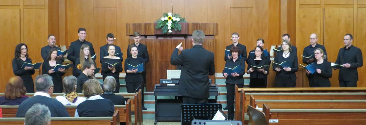 Der gemischte Chor: "Jesu, meine Freude"