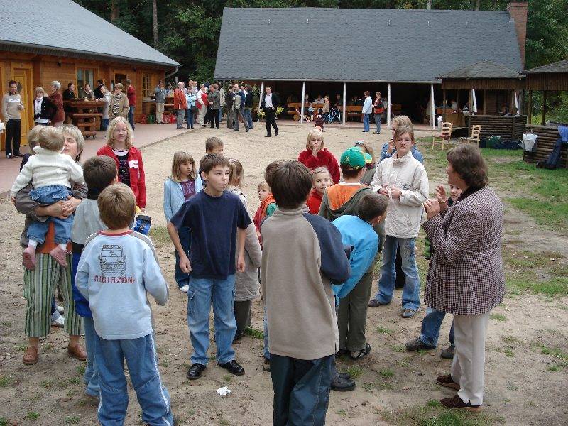 Die Kinder beim Spiel