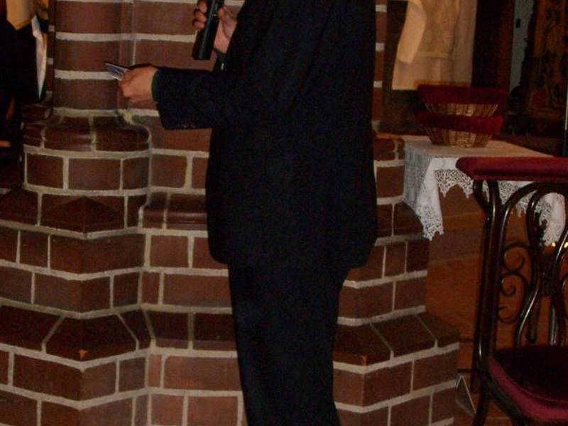 Herzliche Begrüßung in der Zehlendorfer Kirche.