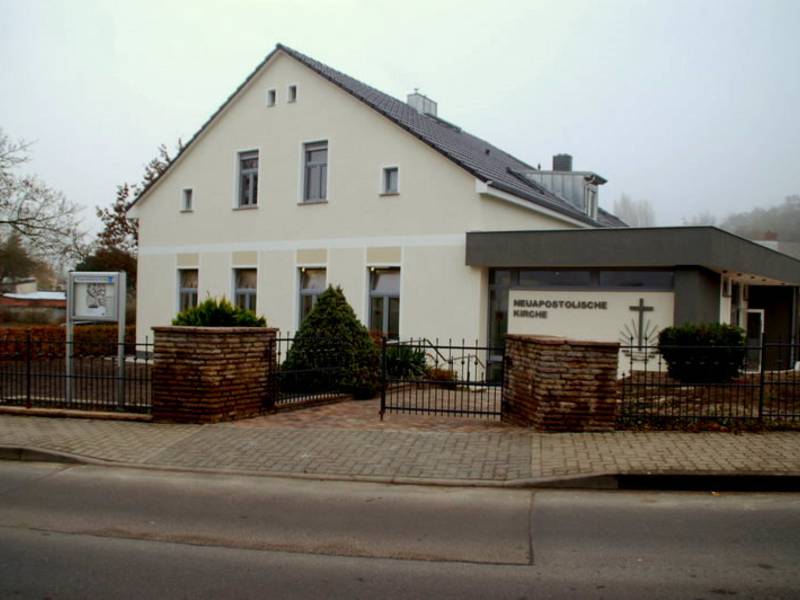 Die neue Außenfassade des Gemeindehauses