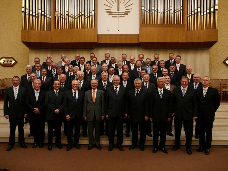 Ein Gruppenbild der Berlin-Besucher