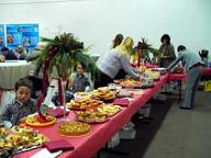 Das Buffet ist eröffnet