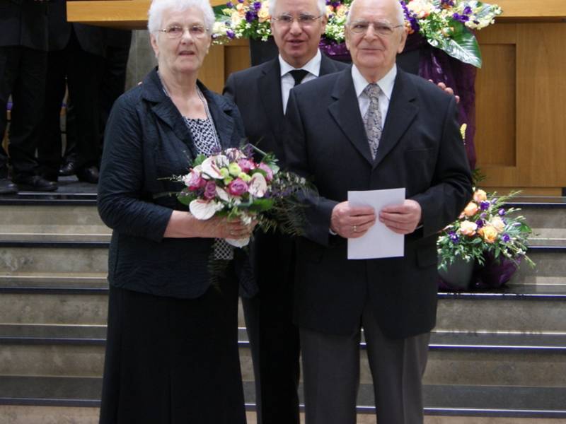 Geschwister Bischoff feiern Diamantene Hochzeit