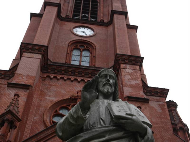 Der ehrwürdige Kirchenbau wurde vor rund 120 Jahren erbaut