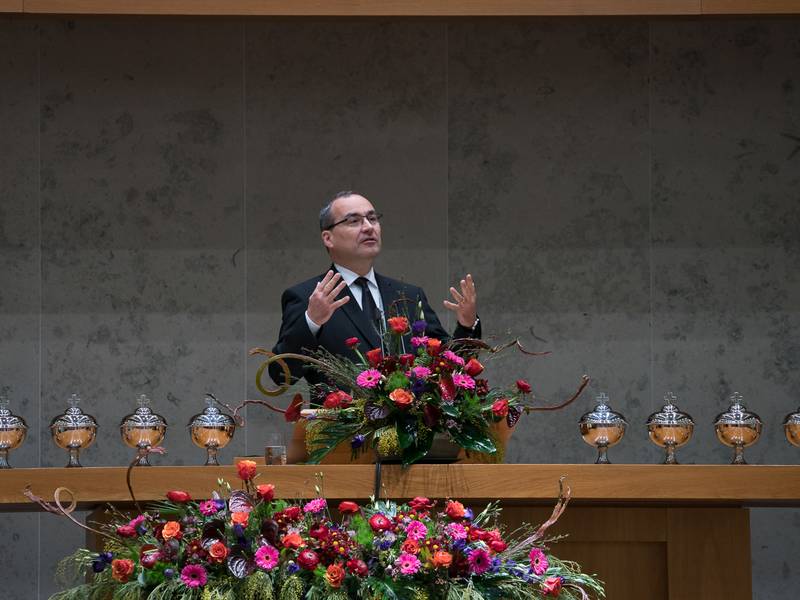 Stammapostel feiert Gottesdienst in Berlin-Prenzlauer Berg