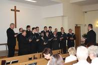 Der Männerchor: Lobt Gott ihr Christen