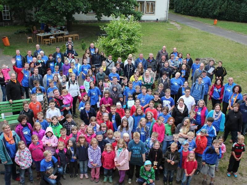 Kinder aus Eberswalde und Berlin-Nord waren das dritte Mal gemeinsam zur Kinderfreizeit.