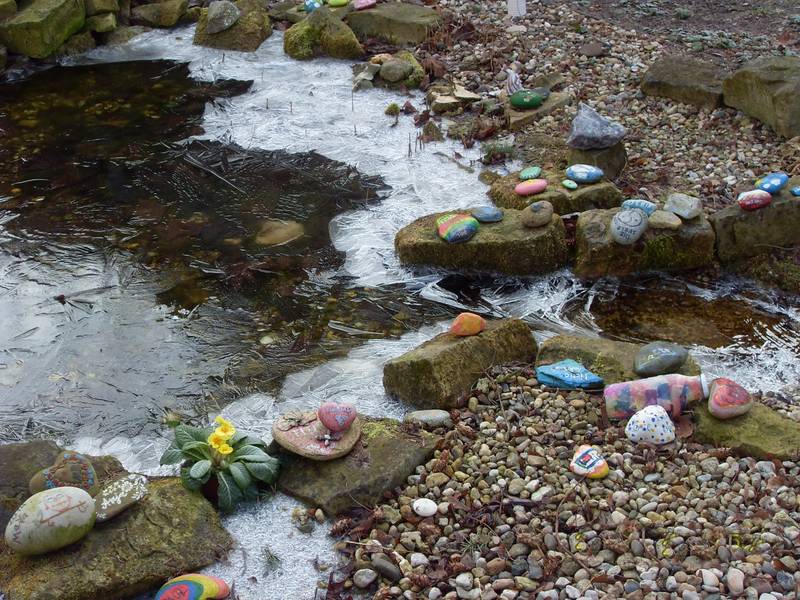 Der "Teich der Erinnerung"