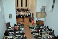 Der Marienfelder Chor in Aktion