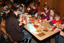 Am Samstag (27.11.2010)  waren Kinder der Gemeinde...