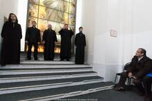 Ein Hörgenuss: "Die zwölf Räuber", vorgetragen von einem Männerchorquintett.