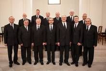 Gruppenfoto nach dem Gottedienst.