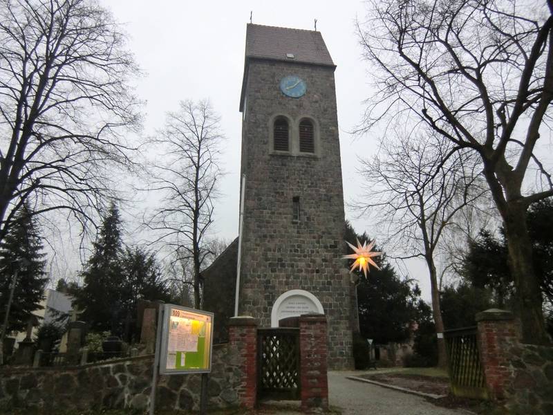 Das Benefizkonzert fand in der Dorfkirche Lichtenrade statt.