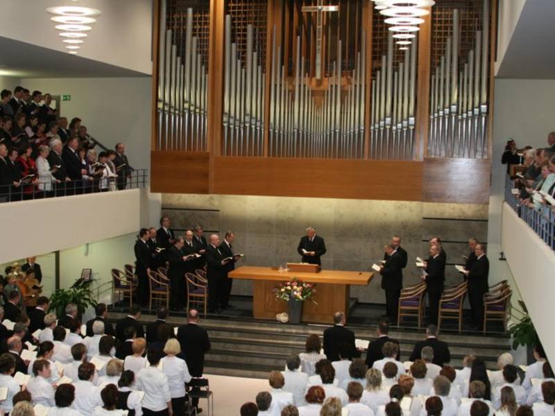 Bereits am Montag war ein Teil der Koordinierungsgruppe zur Schulchorstunde.