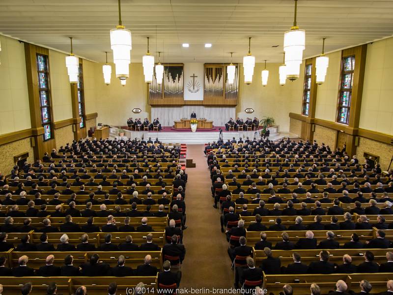 Die Kirche Berlin-Lichtenberg ist traditionell Veranstaltungsort für die Gottesdienste für Amtsträger