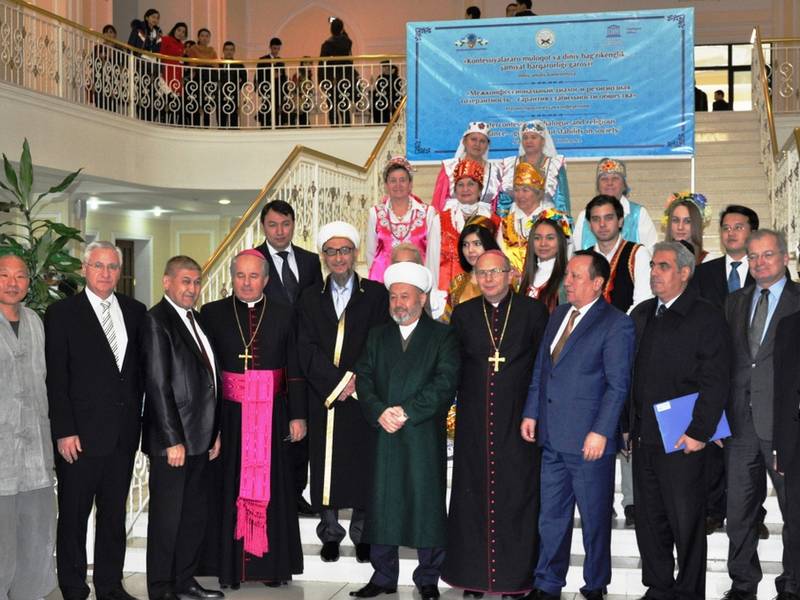 Vertreter vieler Religionen nahmen an der Konferenz teil