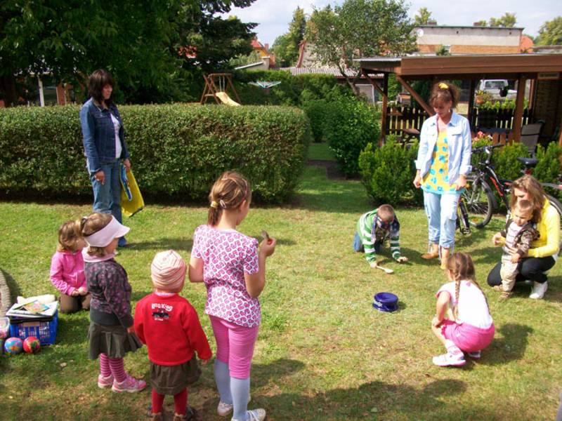 Auch die Kinder hatten ihren Spaß