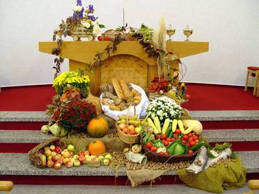 Der geschmückte Altar