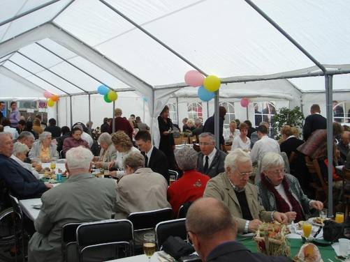Gemeindefest nach dem Gottesdienst