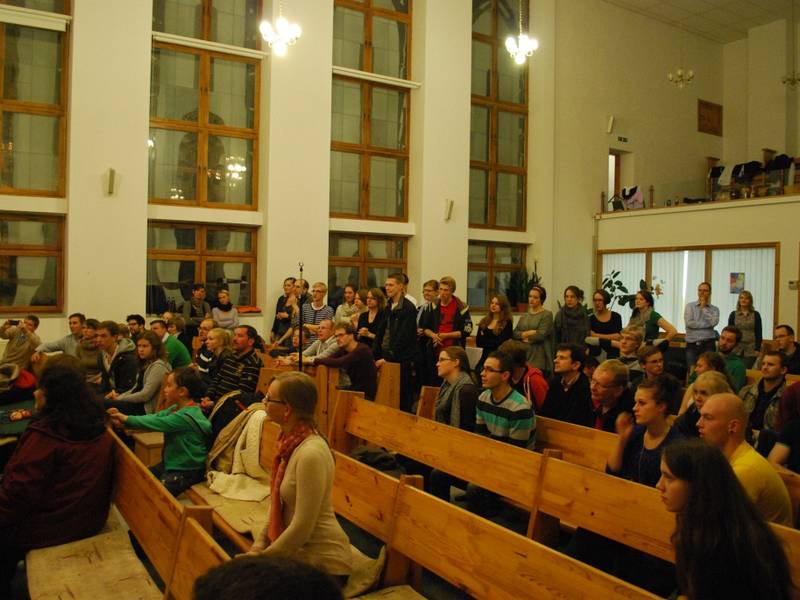 In der Kirche