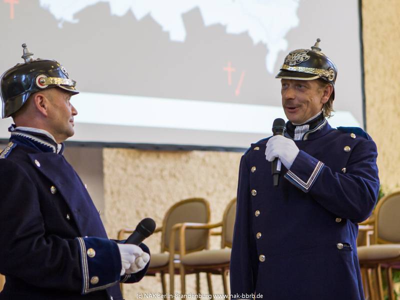 Polizisten aus alter Zeit,