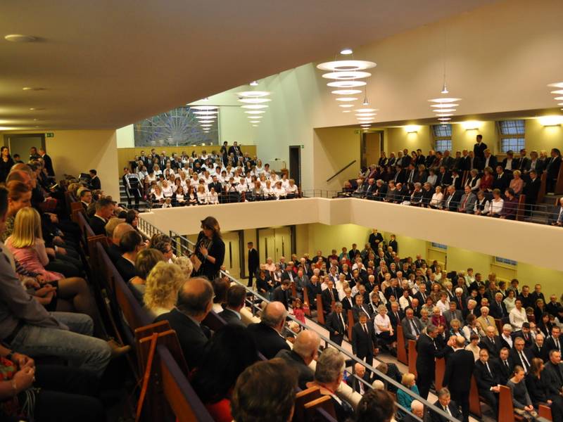 Mehr als 740 Gläubige aus dem Kirchenbezirk Berlin-Nord erlebten den Gottesdienst.