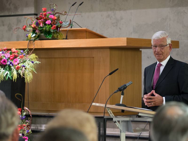 BAP i.R. Klingler hält die Laudatio