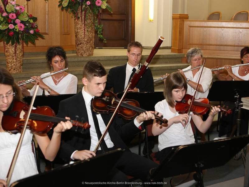 am 10. Juli 2011 in der vollbesetzten Kirche...