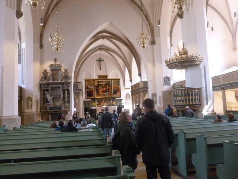 In der Stadtkirche St. Marien, Reformationsaltar