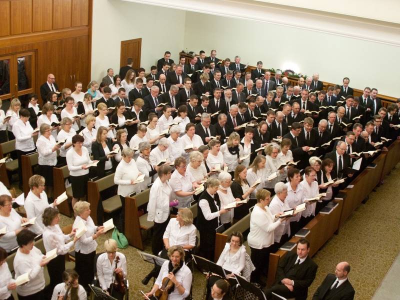 Traditioneller Jahresabschluss: Der "Weihnachtsschulchor"