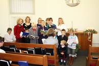 der Kinderchor ...