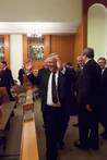 Verabschiedung nach dem Gottesdienst