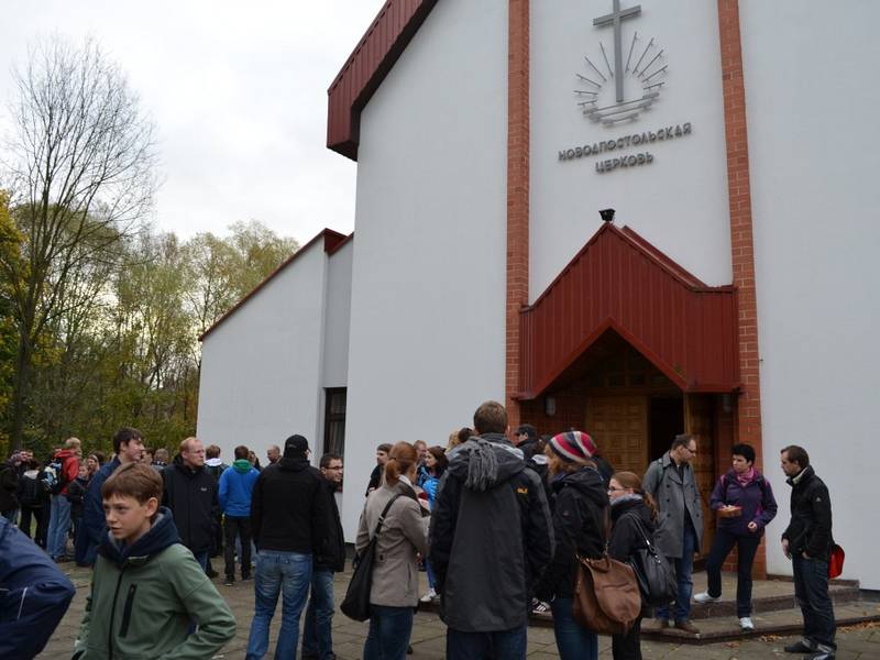 und Ankunft in Kaliningrad.