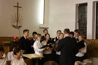 der Jugendchor und ...