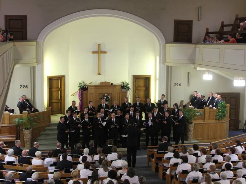 Der Dirigentenchor der Gebietskirche