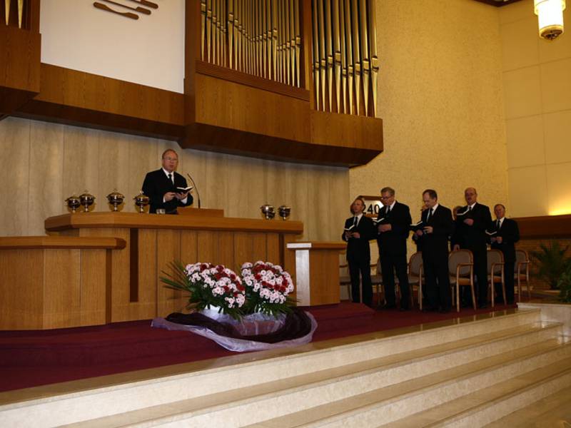 Festgottesdienst mit Bezirksvorsteher Retzlaff