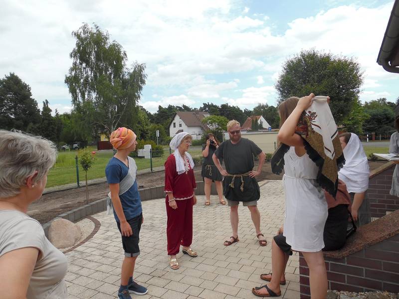 Sich in die alte Zeit zurück fühlen