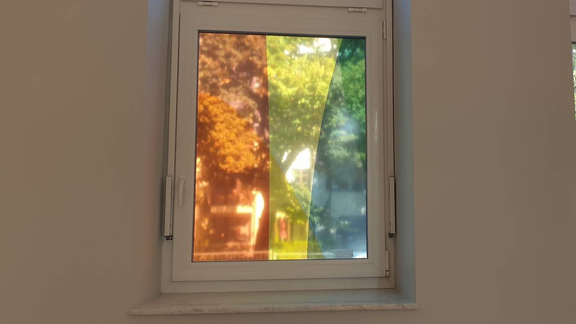 27.08.2021 Musterfolie für die Fenstergestaltung